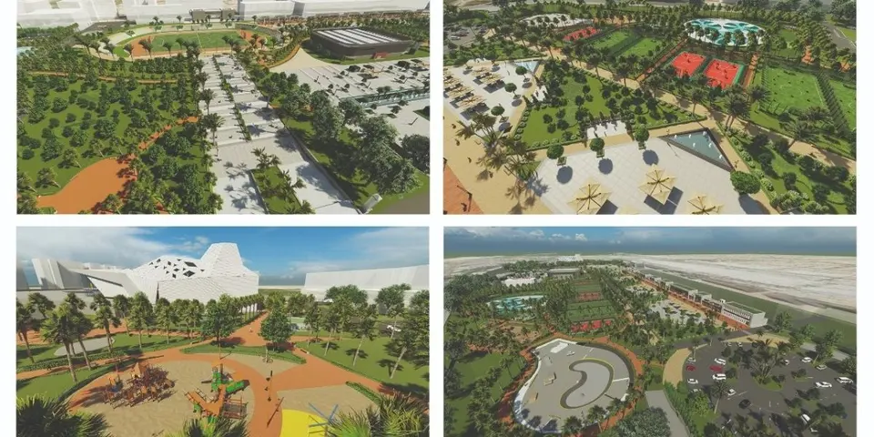 Aménagement urbain et paysager d'un parc urbain autour du stade - CAN 2025 - Actualité Agadir